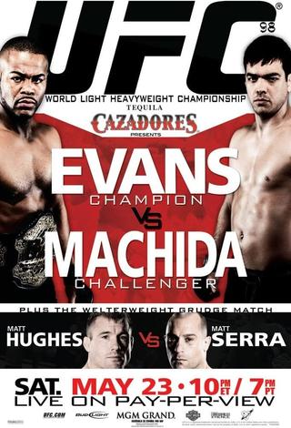UFC 98: Evans vs. Machida poster