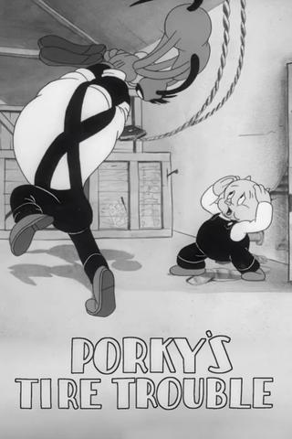 Porky's Tire Trouble poster