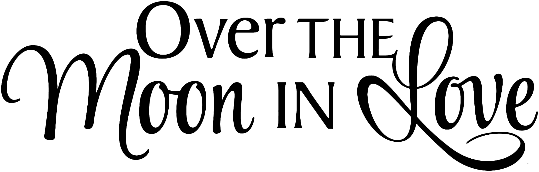 Over the Moon in Love logo