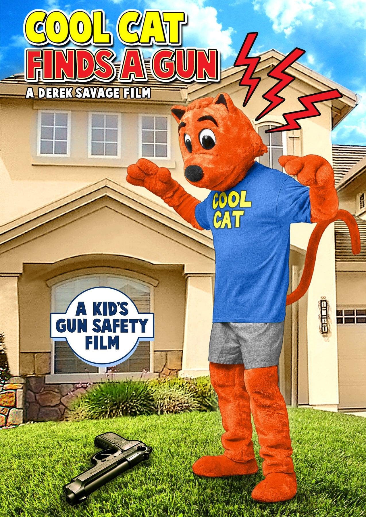 Cool Cat Finds a Gun poster