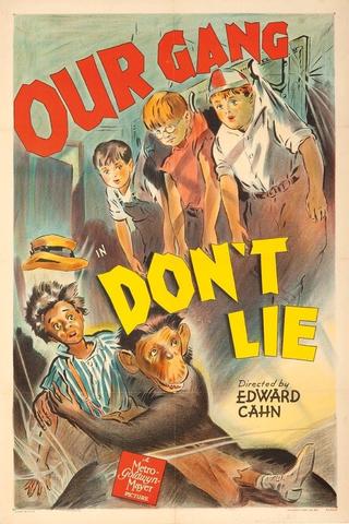 Don't Lie poster