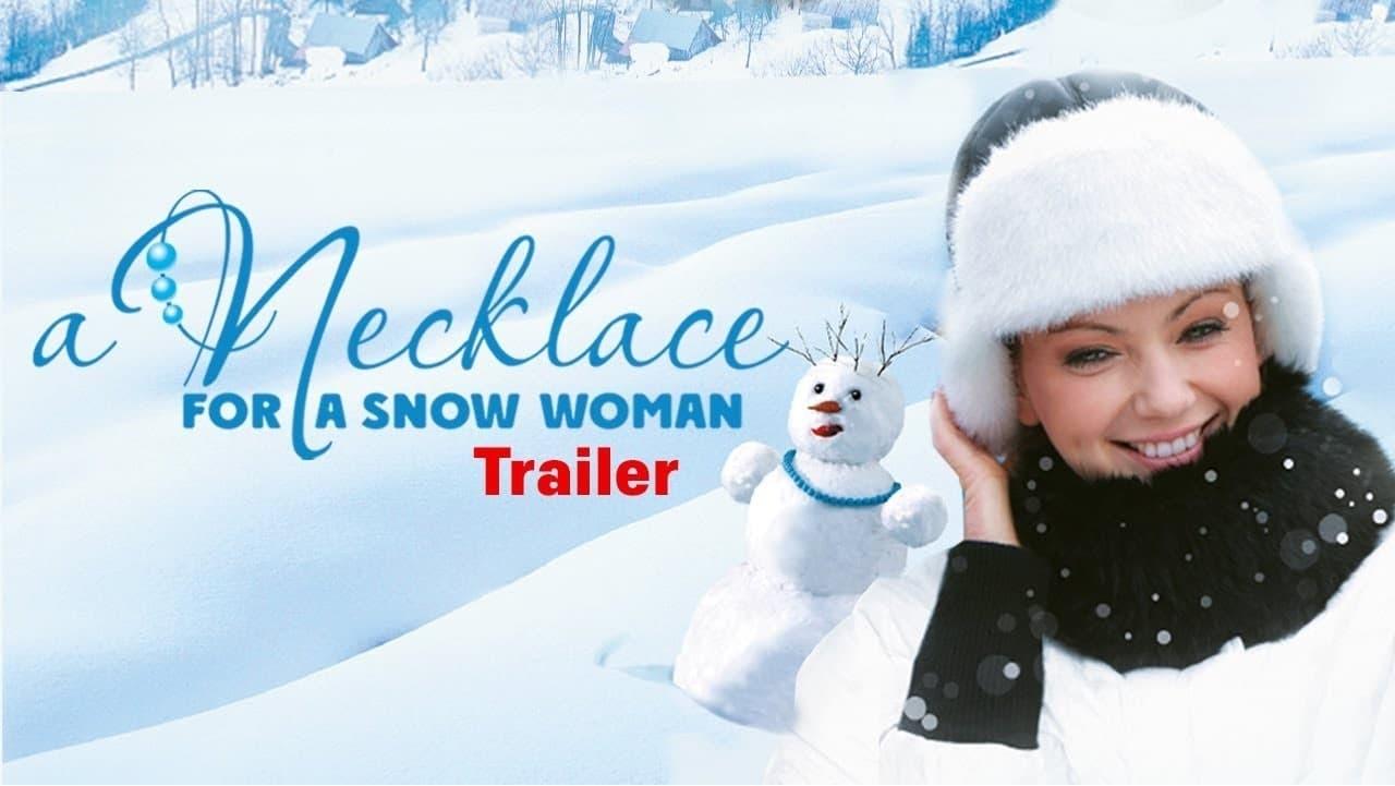 Necklace for a snow woman backdrop