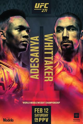 UFC 271: Adesanya vs. Whittaker 2 poster