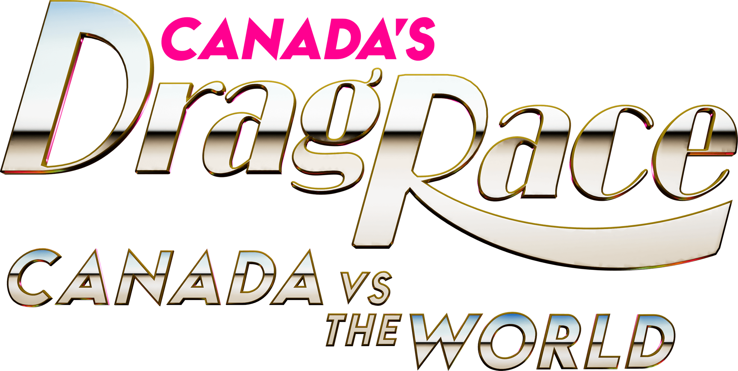 Canada's Drag Race: Canada vs The World logo