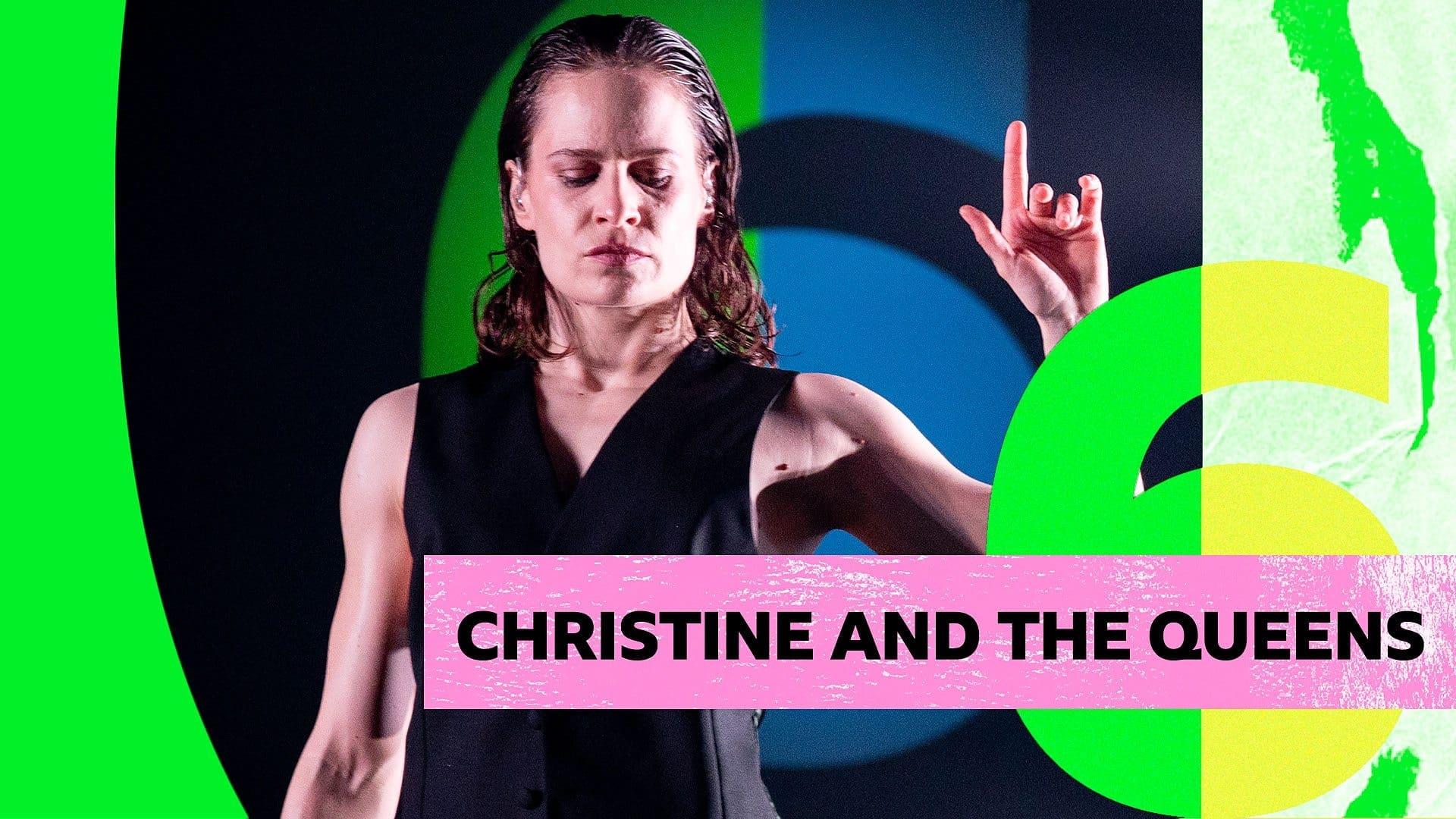 Christine and the Queens - 6 Music Festival backdrop