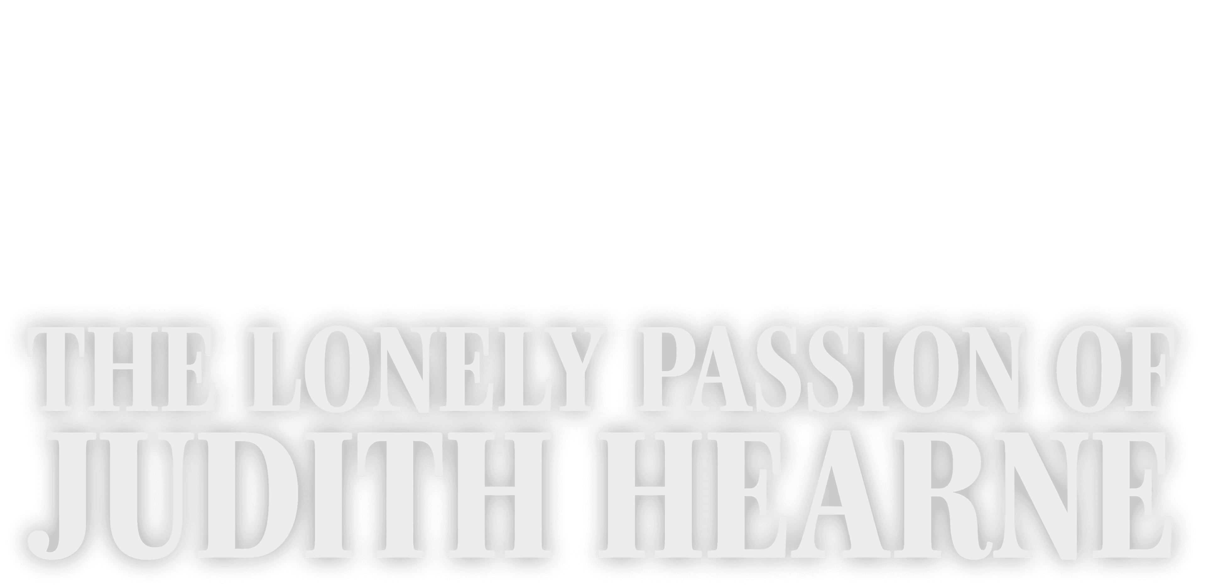 The Lonely Passion of Judith Hearne logo