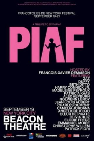 Piaf, Hymnes à la Môme au Beacon Theatre, New York poster