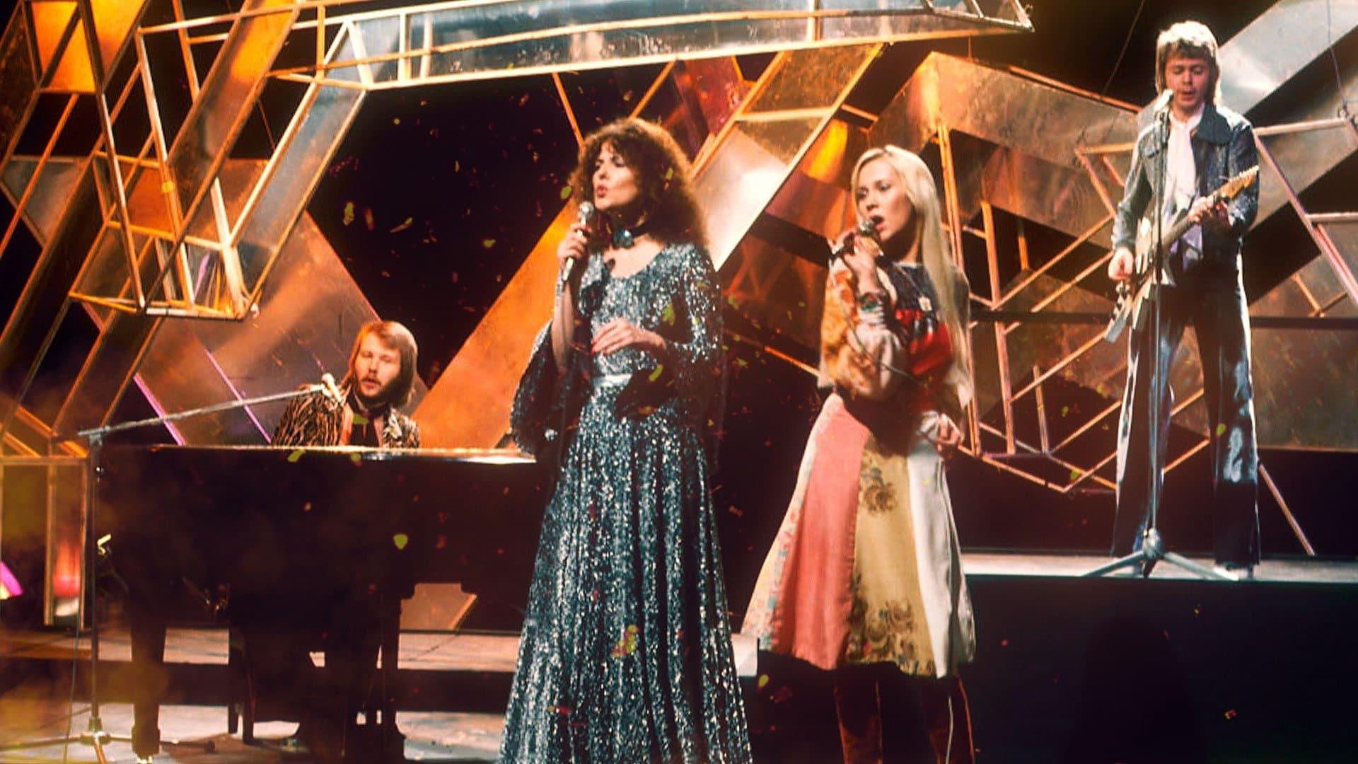 ABBA at the BBC backdrop