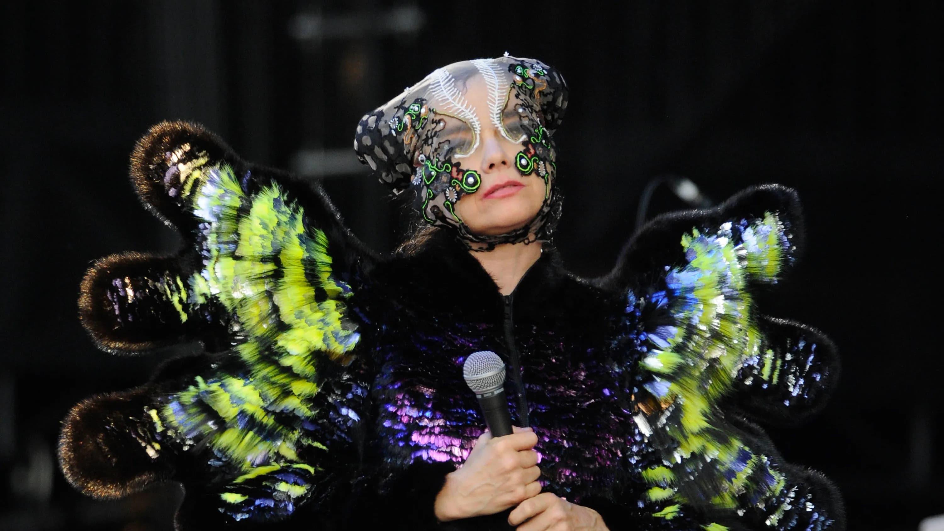 Björk - Vulnicura Live backdrop