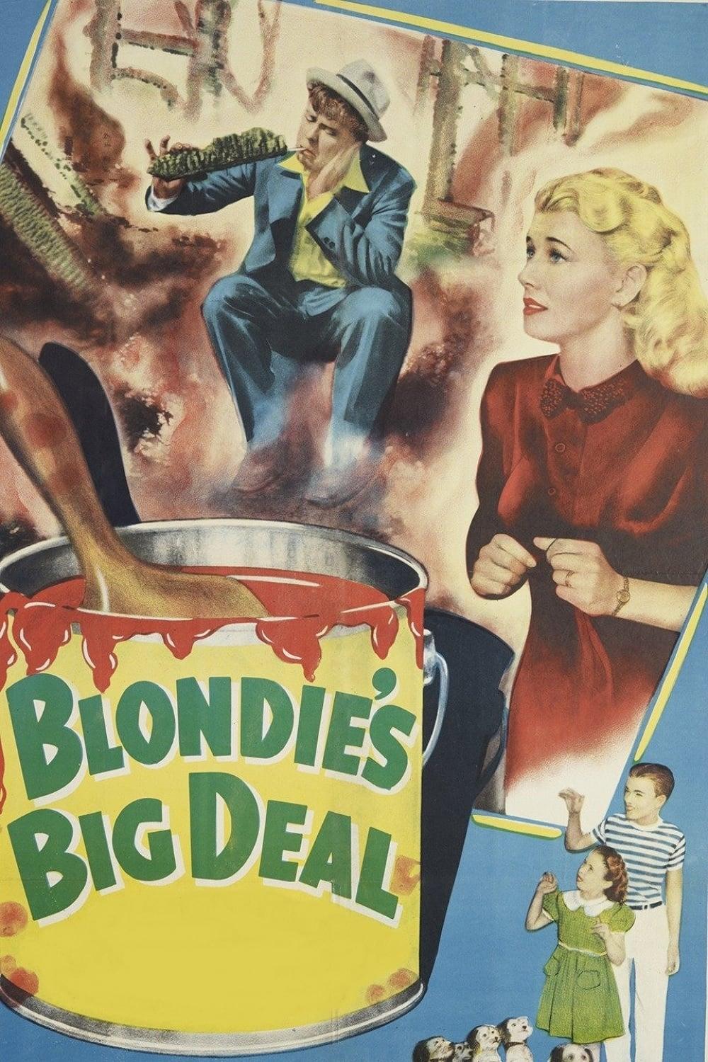 Blondie's Big Deal poster