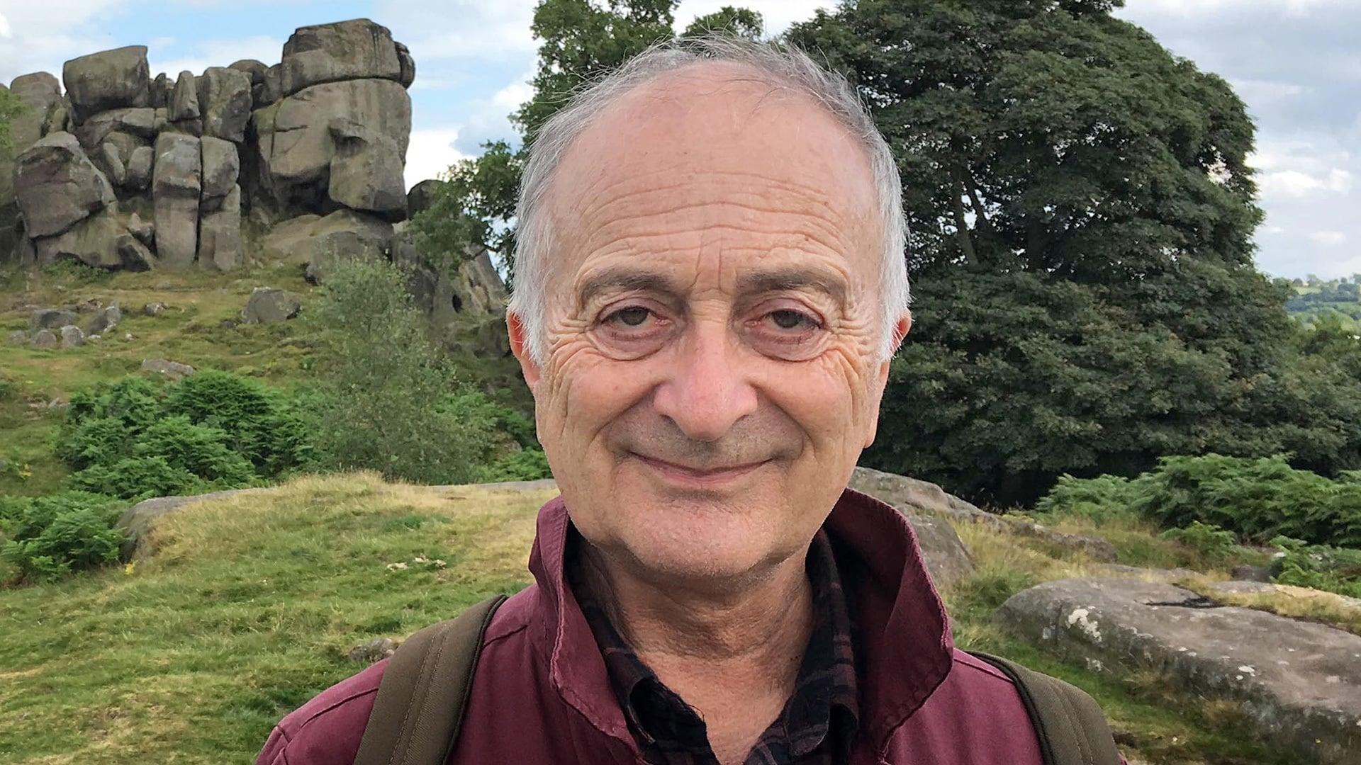 Britain's Ancient Tracks with Tony Robinson backdrop