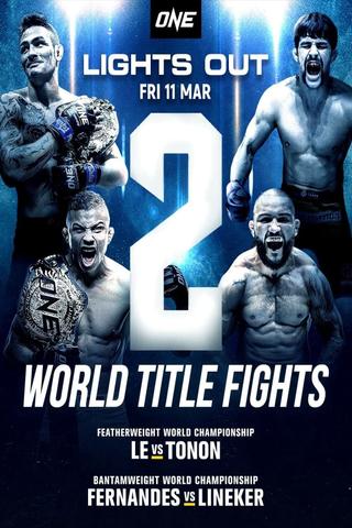 ONE Championship: Lights Out poster
