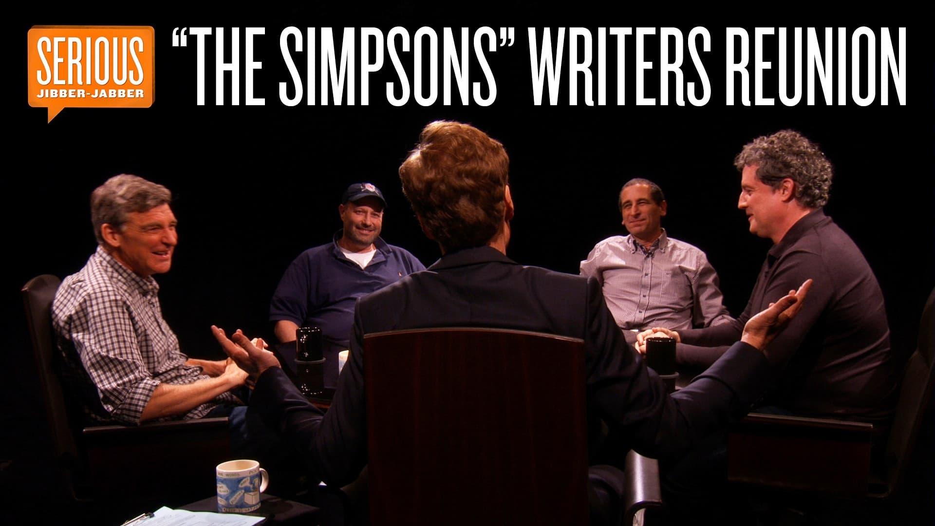 "The Simpsons" Writers Reunion -- Serious Jibber-Jabber with Conan O'Brien backdrop