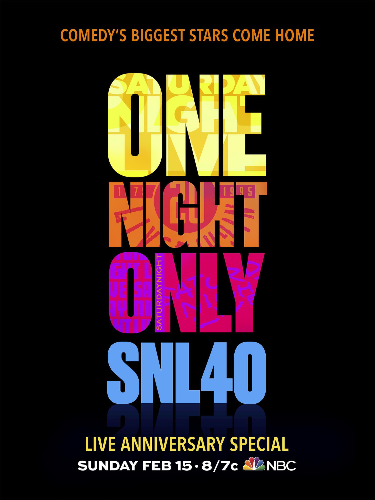 Saturday Night Live: 40th Anniversary Special poster