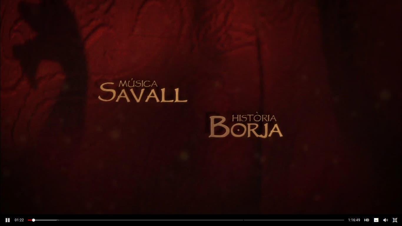 Música Savall, Història Borja backdrop