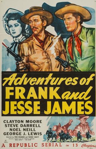 Adventures of Frank and Jesse James poster