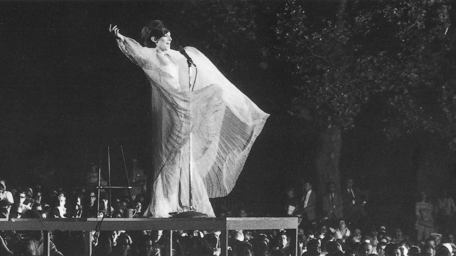 A Happening in Central Park backdrop