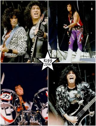 Kiss [1988] Monsters of Rock poster