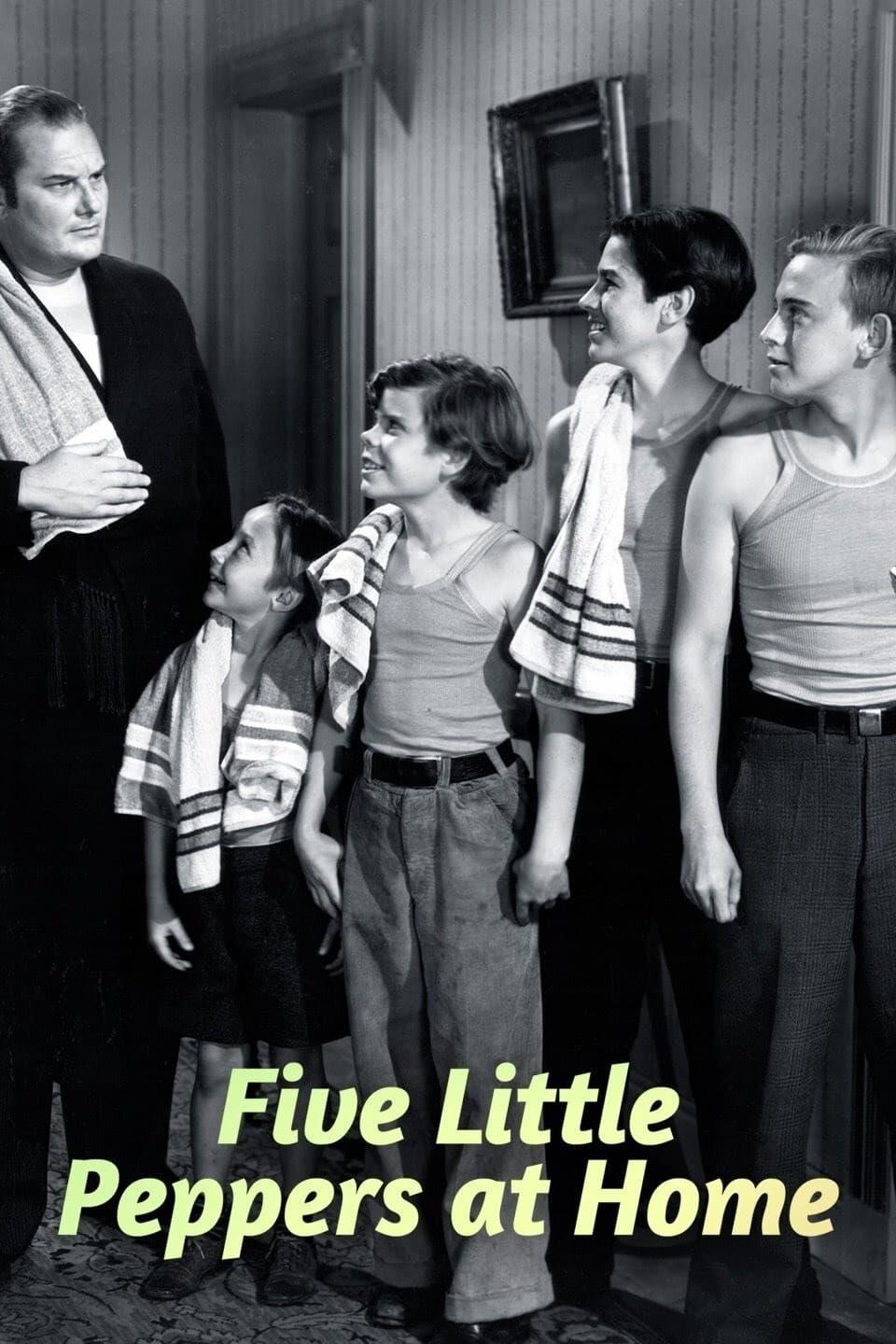 Five Little Peppers at Home poster