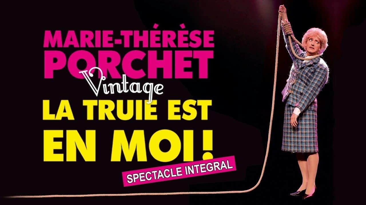 Marie-Thérèse Porchet : La Truie est en Moi !, vintage backdrop