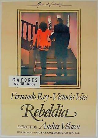 Rebeldía poster