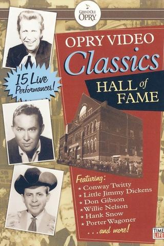 Opry Video Classics: Hall of Fame poster