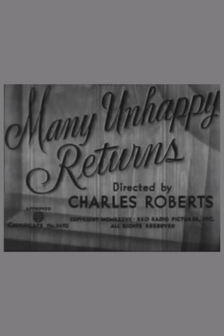 Many Unhappy Returns poster