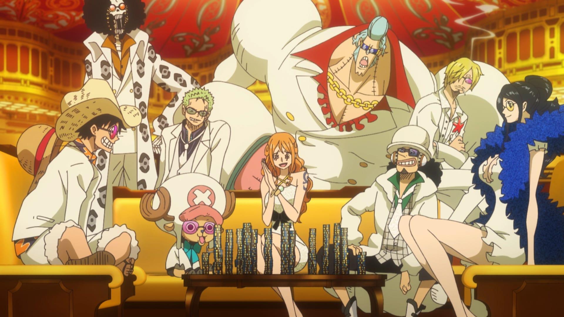 One Piece Film: GOLD backdrop