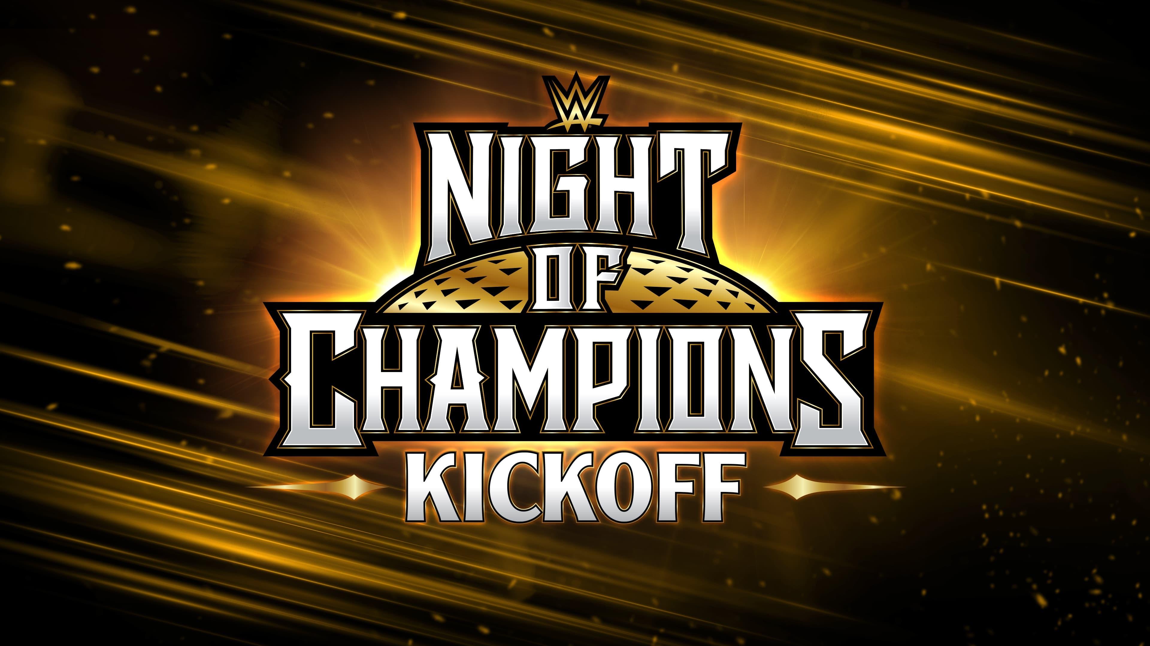 WWE Night of Champions 2023 Kickoff backdrop