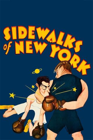 Sidewalks of New York poster