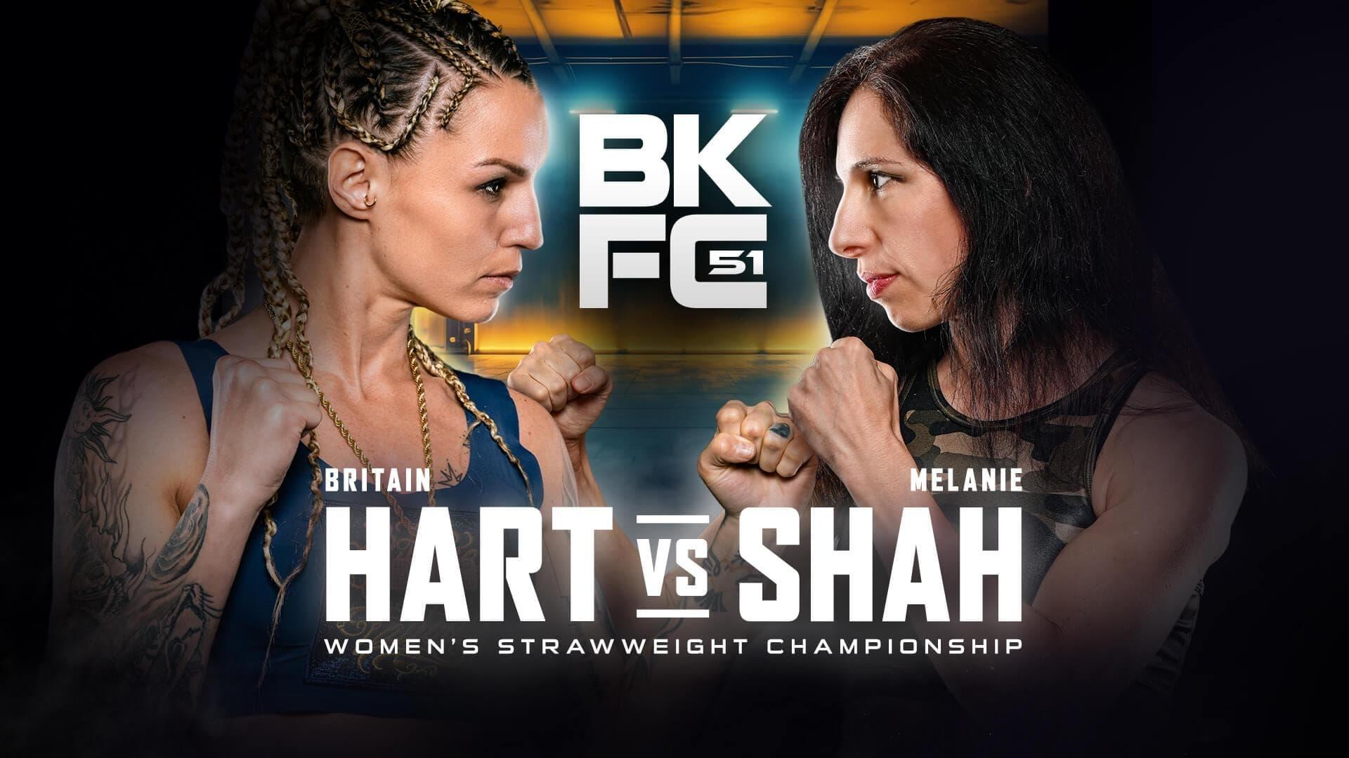 BKFC 51: Hart vs. Shah backdrop
