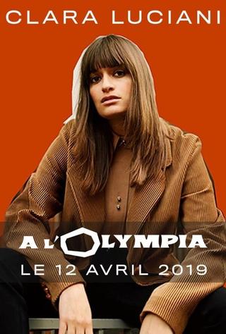 Clara Luciani à l'Olympia poster