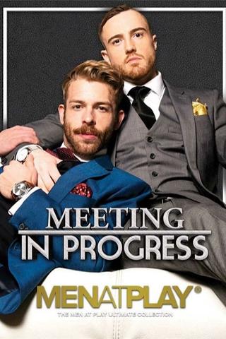 Meeting in Progress poster