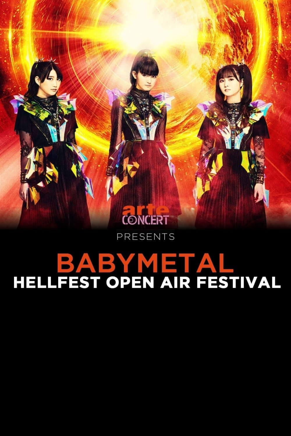 BABYMETAL - Hellfest 2024 poster