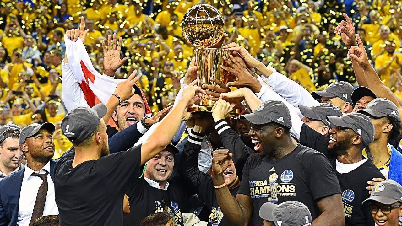 2017 NBA Champions: Golden State Warriors backdrop