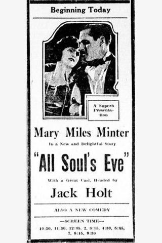 All Souls' Eve poster