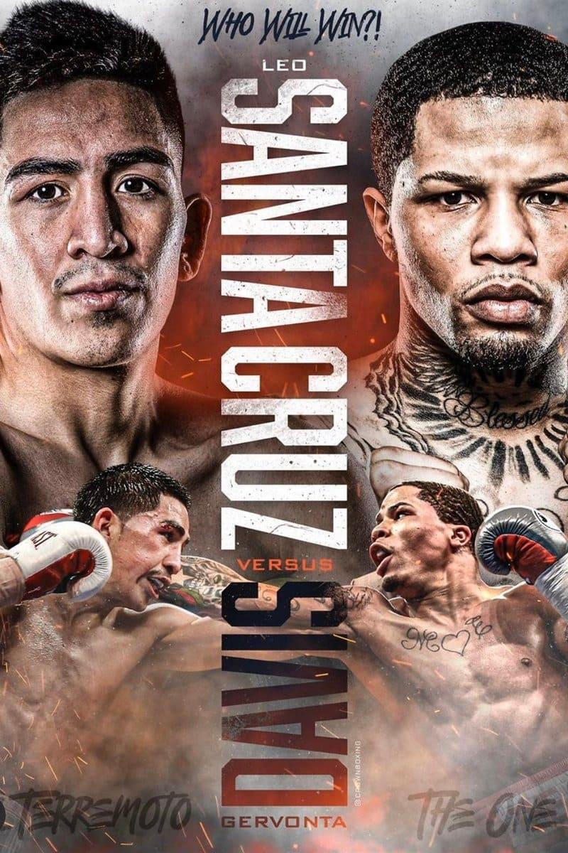 Gervonta Davis vs. Leo Santa Cruz poster