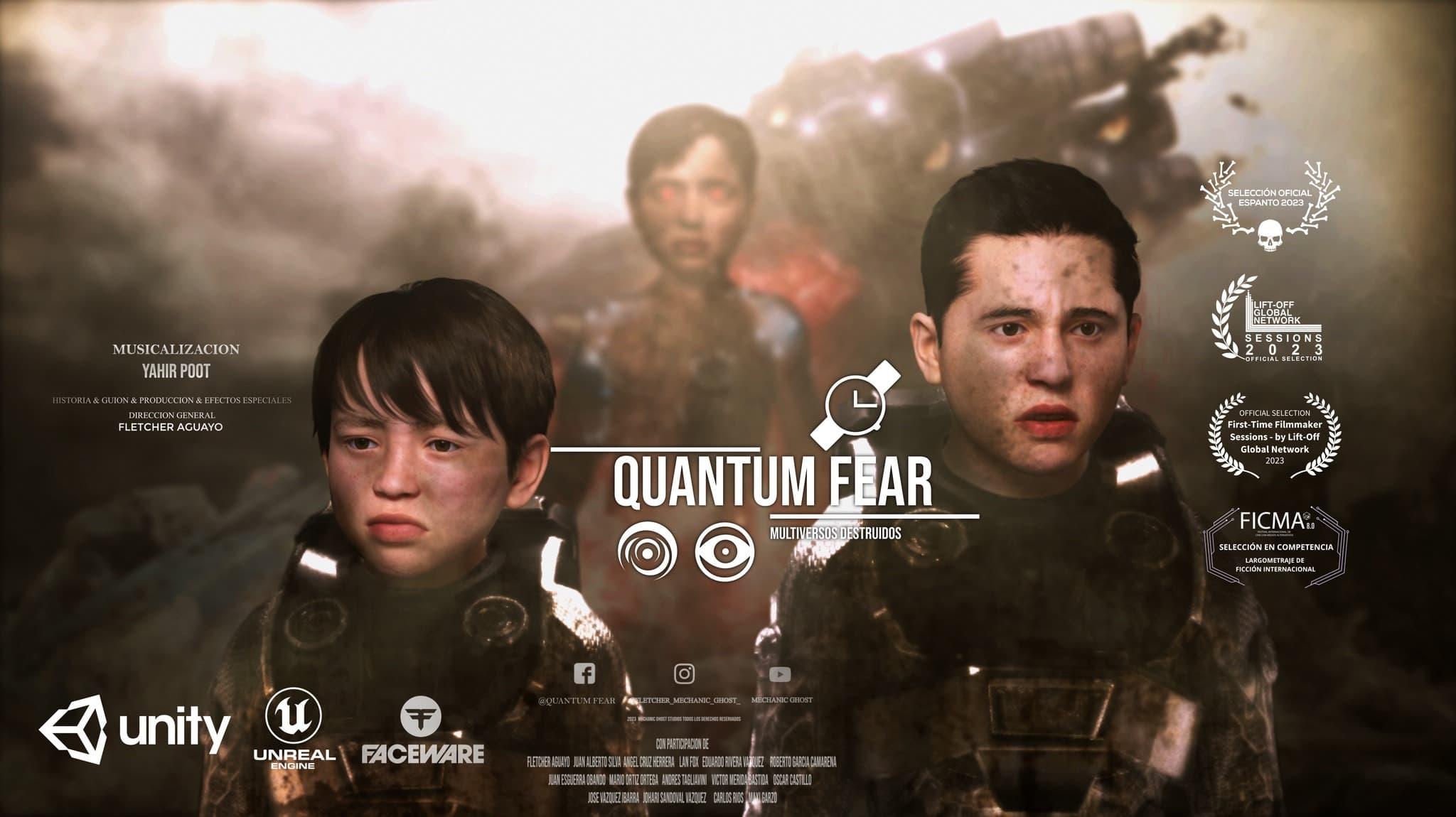 Quantum fear backdrop