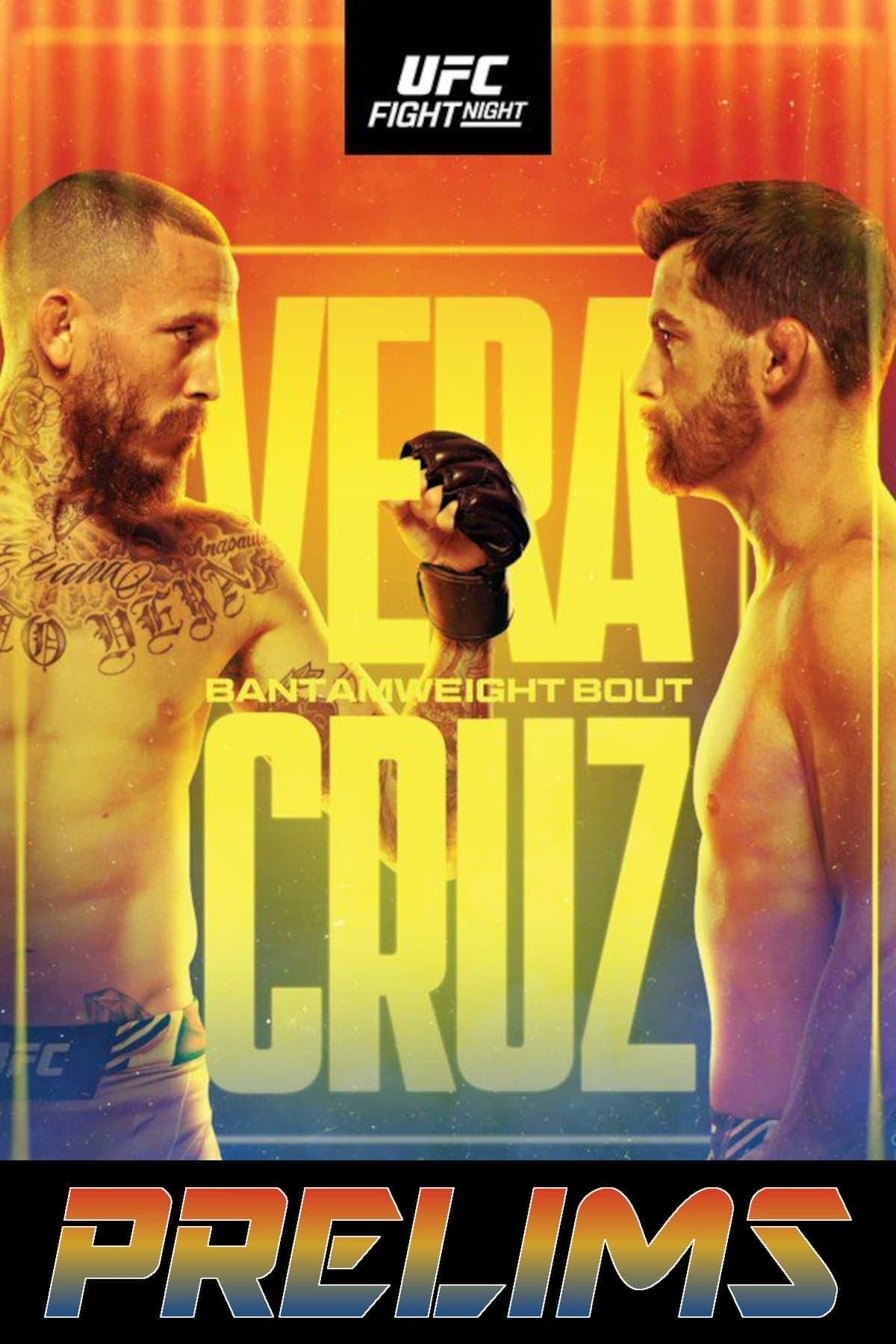 UFC on ESPN 41: Vera vs. Cruz poster