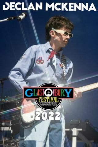 Declan McKenna at Glastonbury 2022 poster