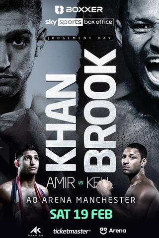 Amir Khan vs. Kell Brook poster
