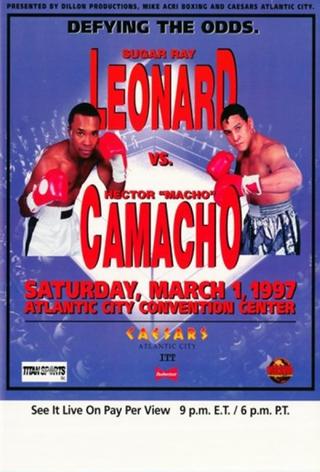 Sugar Ray Leonard vs Hector Camacho poster