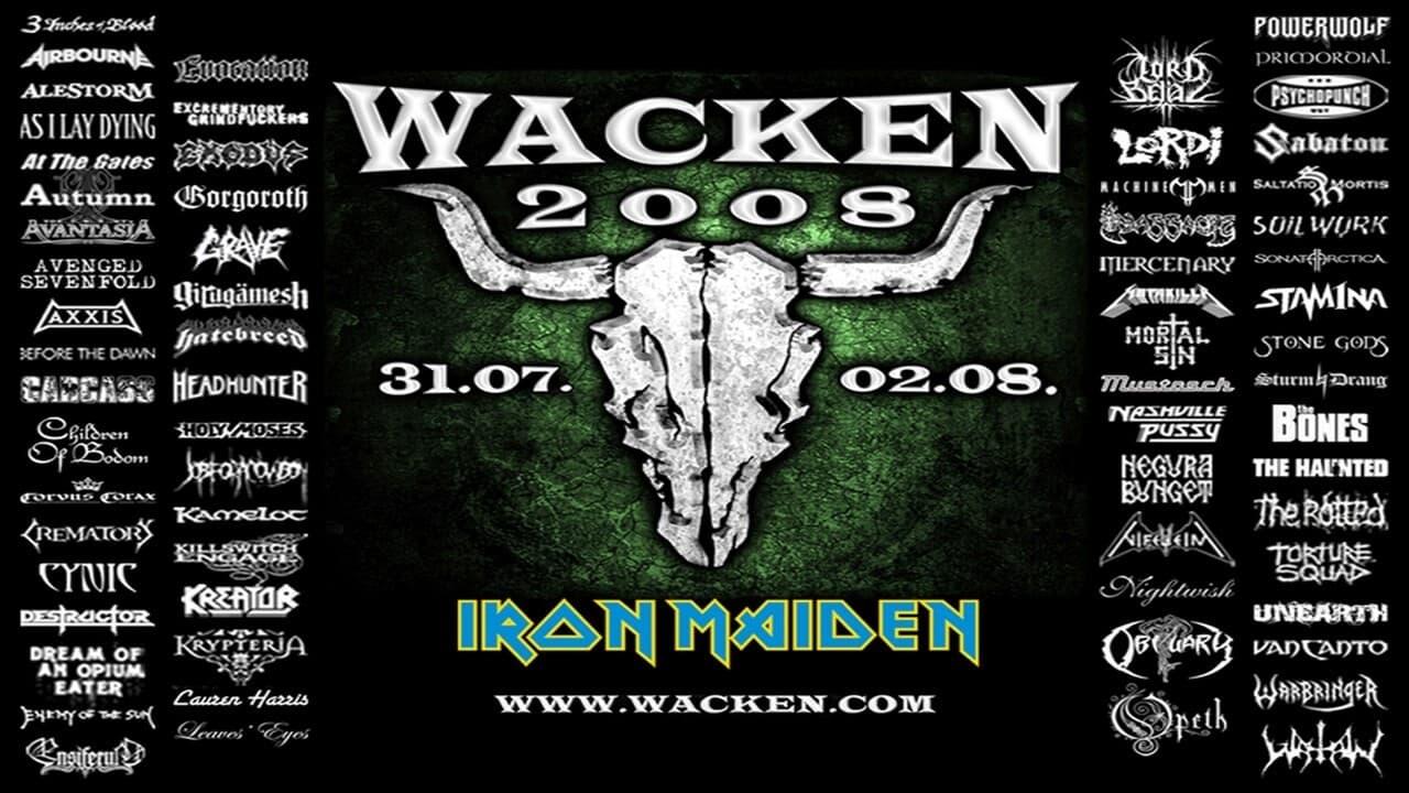 Live at Wacken 2008 backdrop