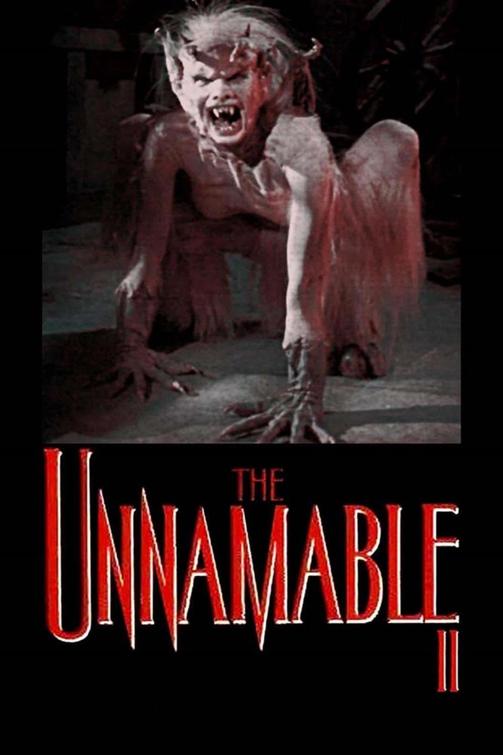 The Unnamable II poster