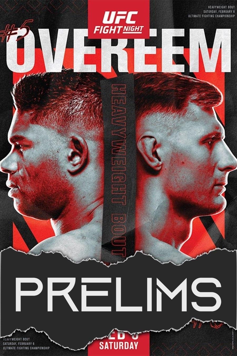 UFC Fight Night 184: Overeem vs. Volkov poster