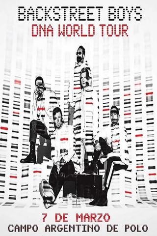 Backstreet Boys DNA World Tour - Argentina poster