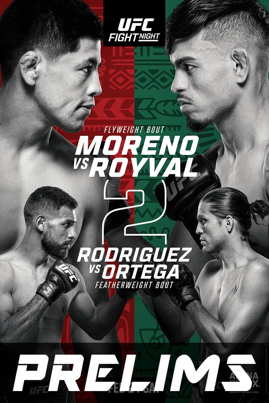 UFC Fight Night 237: Moreno vs. Royval 2 poster