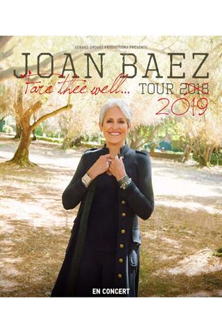 Joan Baez: The Fare Thee Well Tour 2018/2019 poster