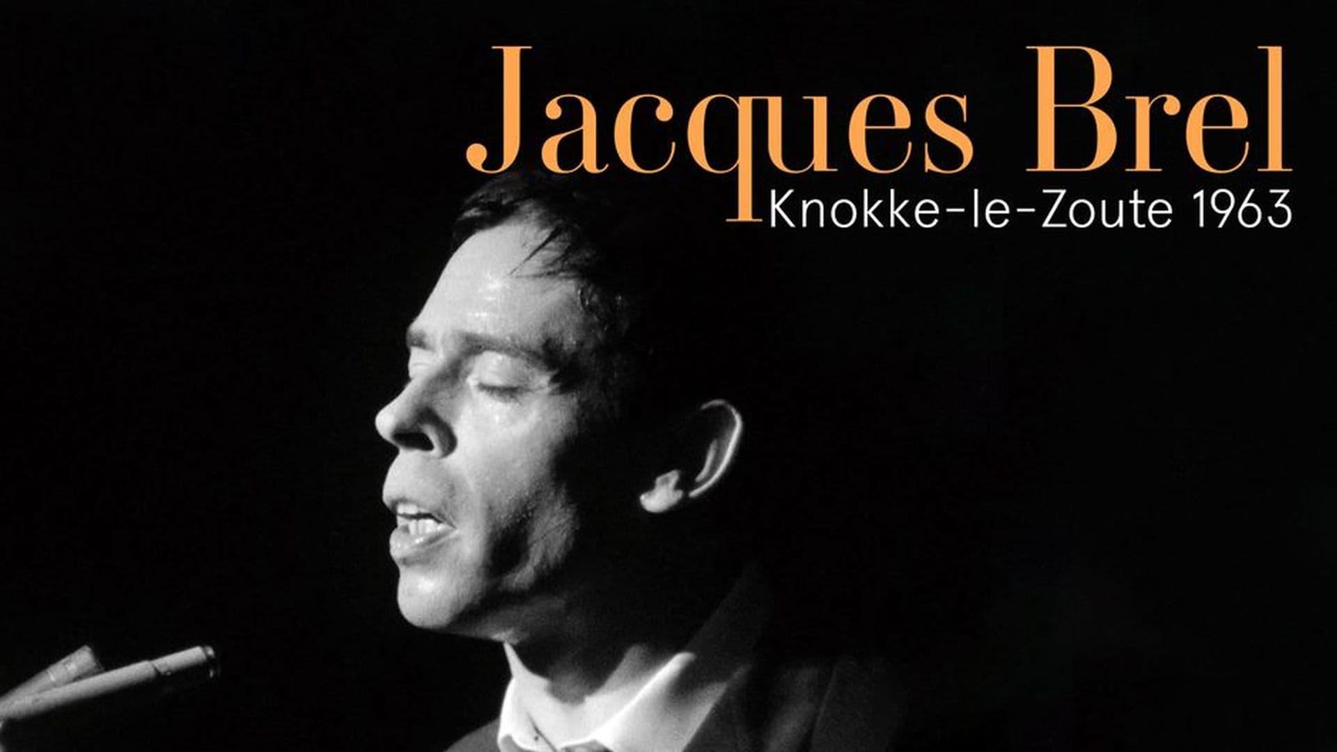 Jacques Brel à Knokke-le-Zoute, 1963 backdrop