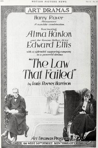 The Law That Failed poster